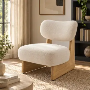Bouclé Accent Chair — Primary Bouclé Accent Chair in primary scene