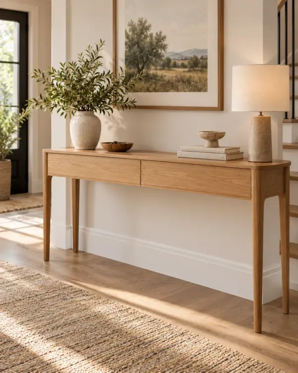 Entryway Console Table in alternate scene