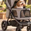 Foldable Pet Stroller in detail scene