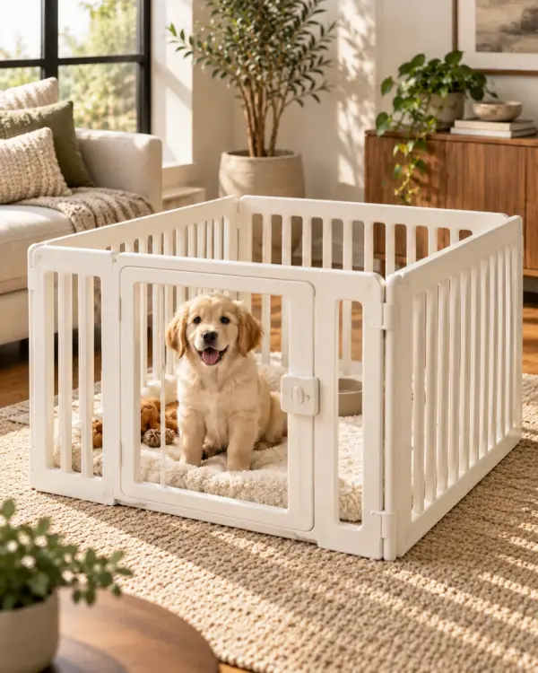 Indoor Pet Playpen — Alternate Indoor Pet Playpen in alternate scene