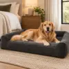 Large Orthopedic Dog Bed — Editorial Large Orthopedic Dog Bed in editorial scene