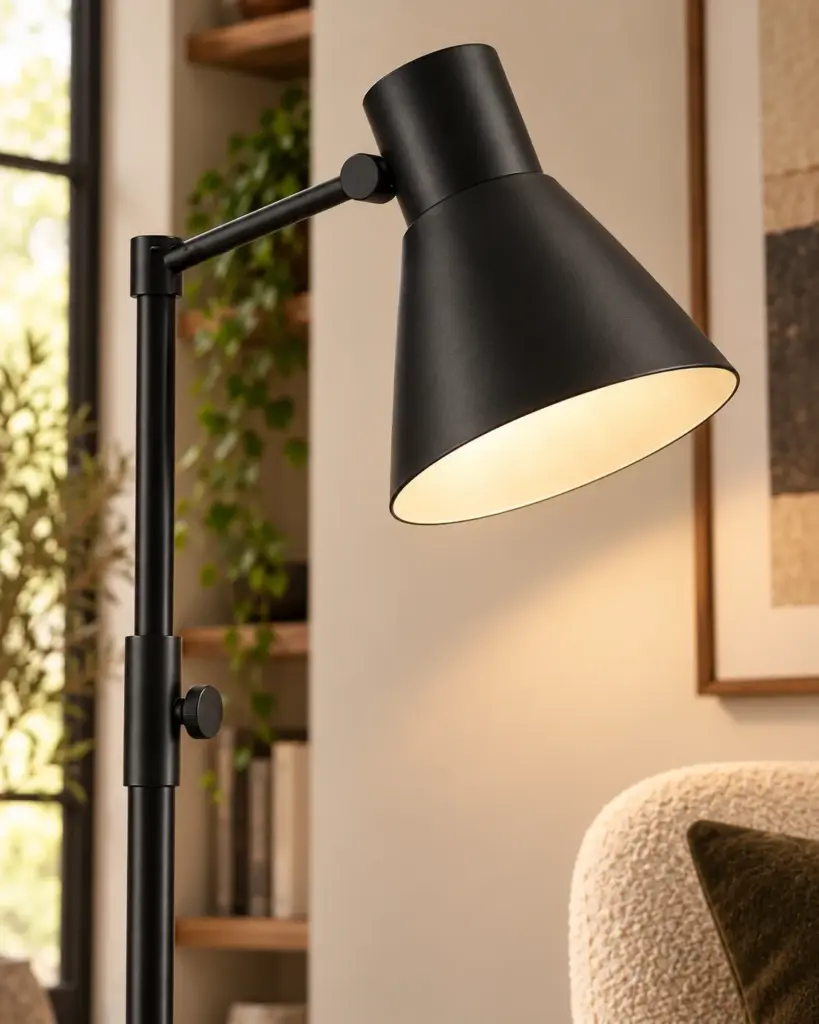 Minimalist Floor Lamp in detail scene
