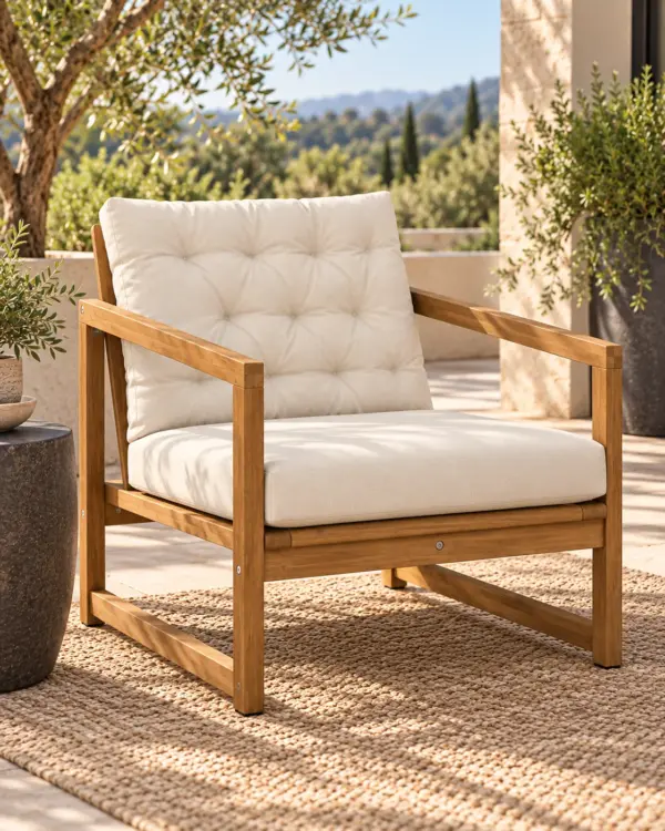 Outdoor Lounge Chair in alternate scene
