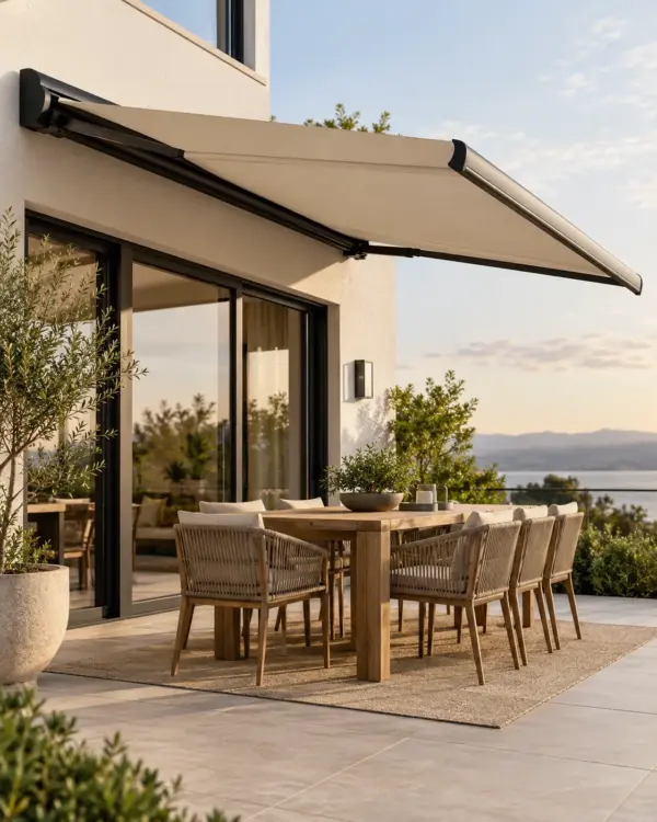 Retractable Patio Awning — Primary Retractable Patio Awning in primary scene