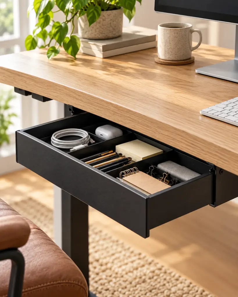 Under Desk Drawer in detail scene